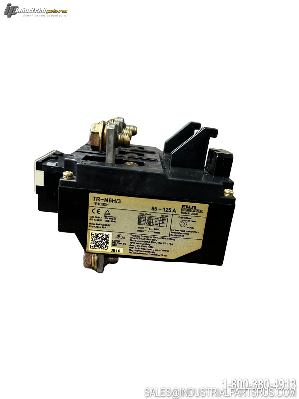 FUJI TR-N6H/3 Overload Relay - Photo 4 - Used - Good