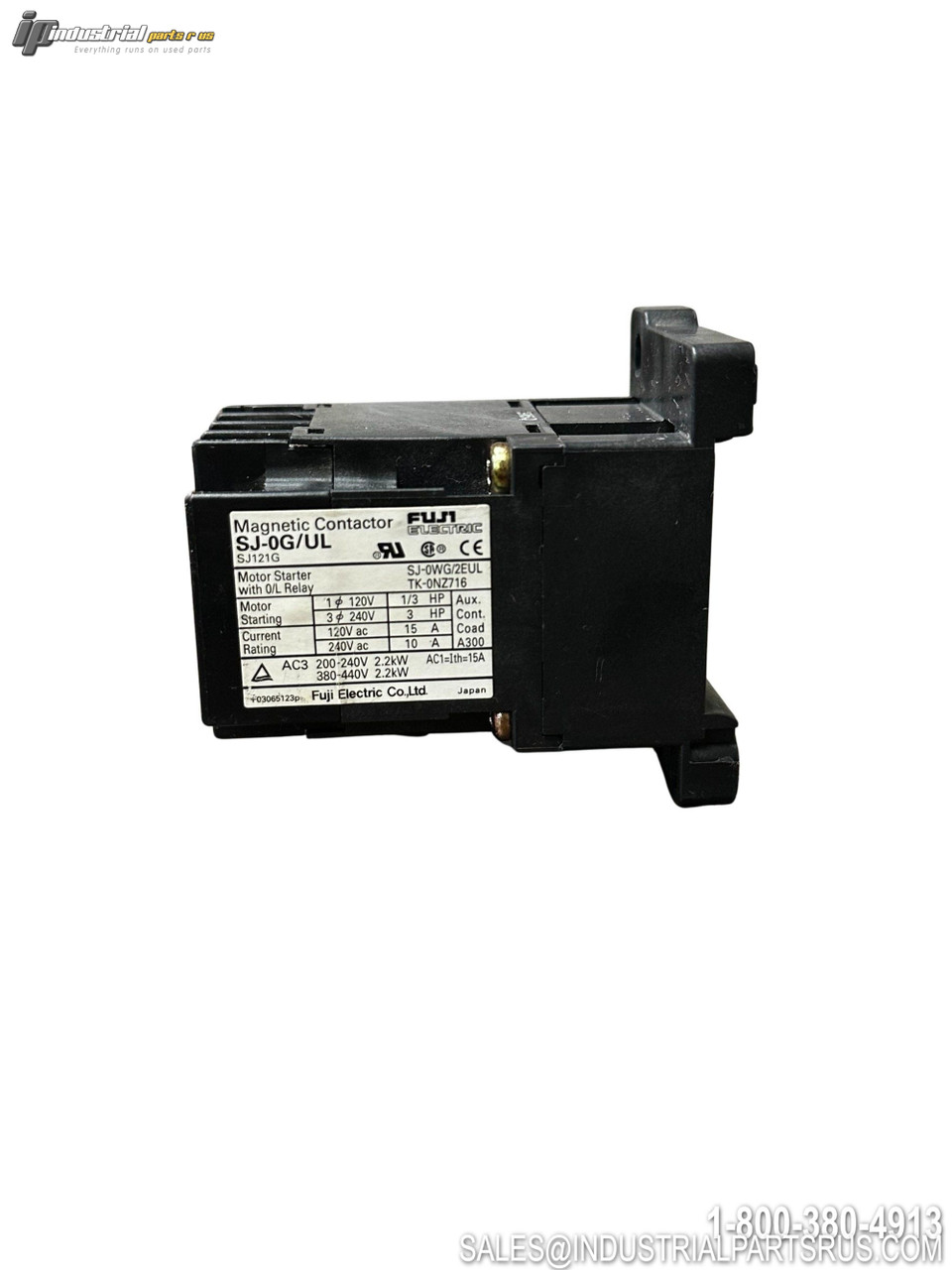 Fuji Electric SJ-0G/UL Contactor - Photo 4 - Used - Good