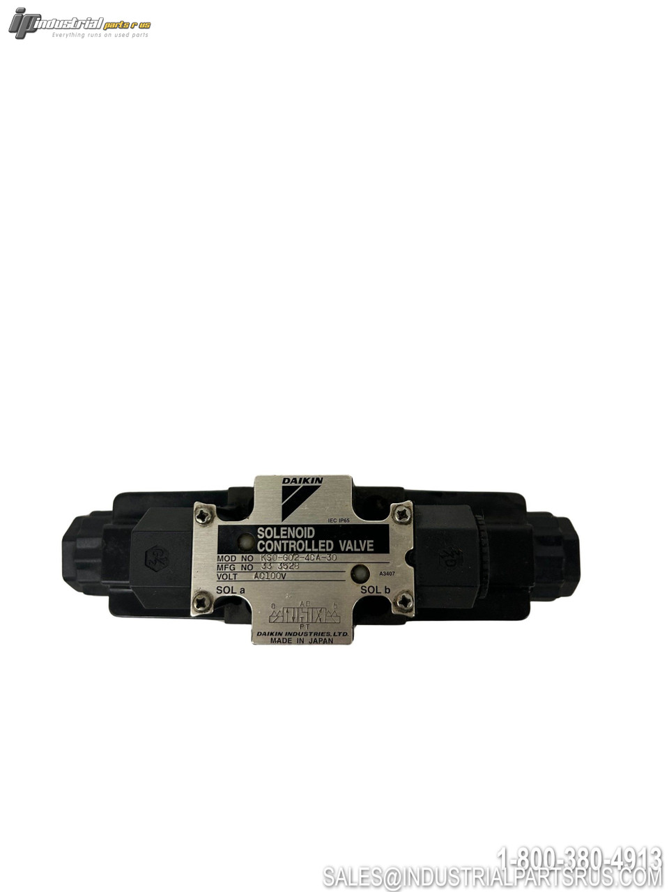 Daikin KSO-G02-4CA-30 Solenoid Valve - Photo 4