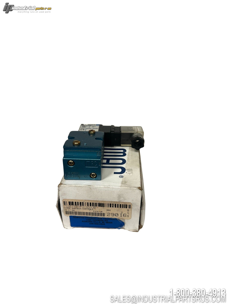 MAC 711C-12-PI-111JD Solenoid Valve - Photo 1