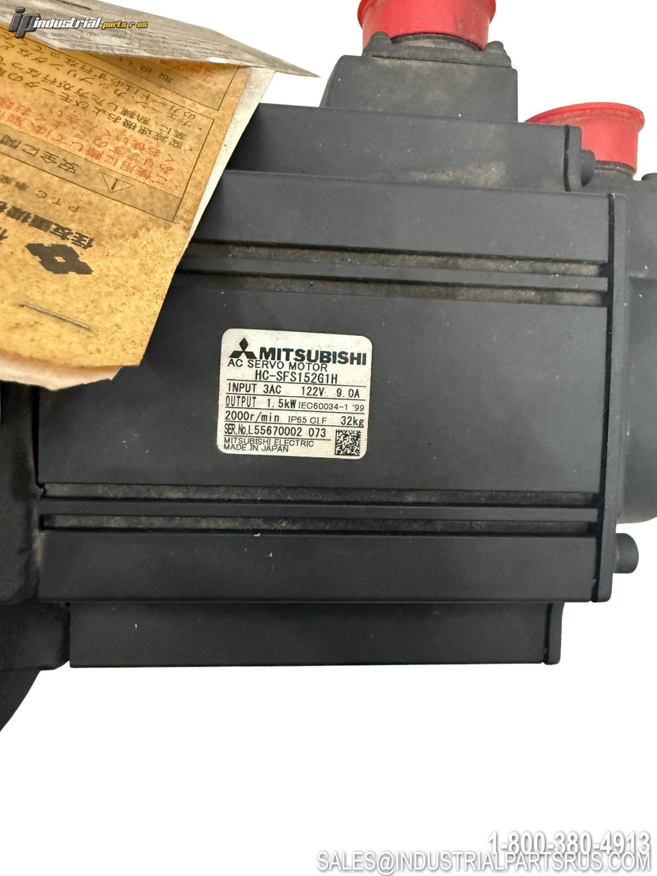 Mitsubishi HC-SFS152G1H AC Servo Motor View 3