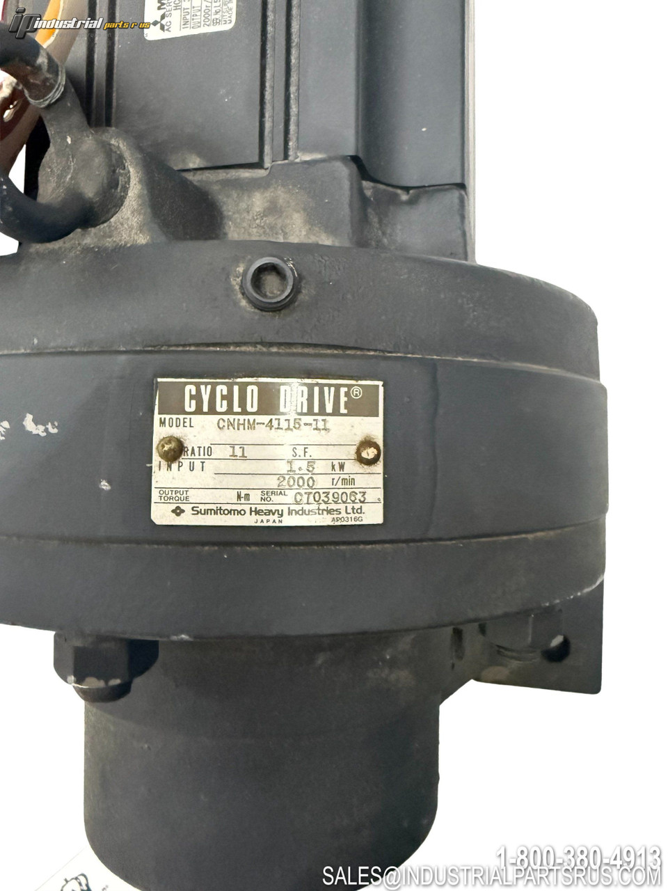 Mitsubishi HC-SFS152G1H AC Servo Motor - Photo 4