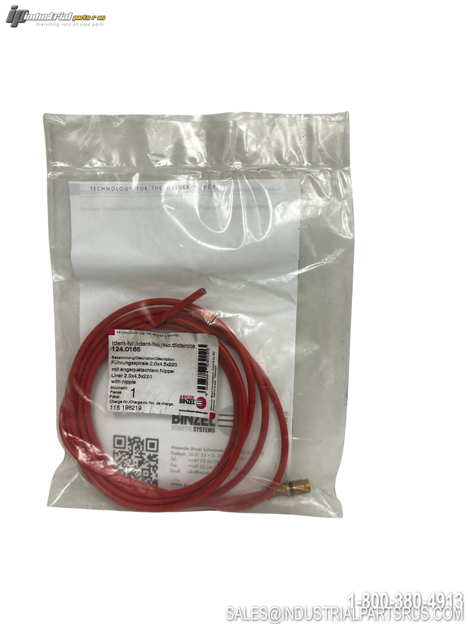 ABICOR BINZEL 124.0165 Welding Liner - Photo 1