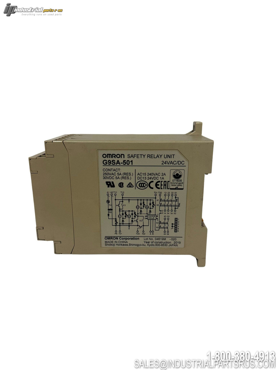 Used - Good OMRON G9SA-501 Safety Relay Image 5