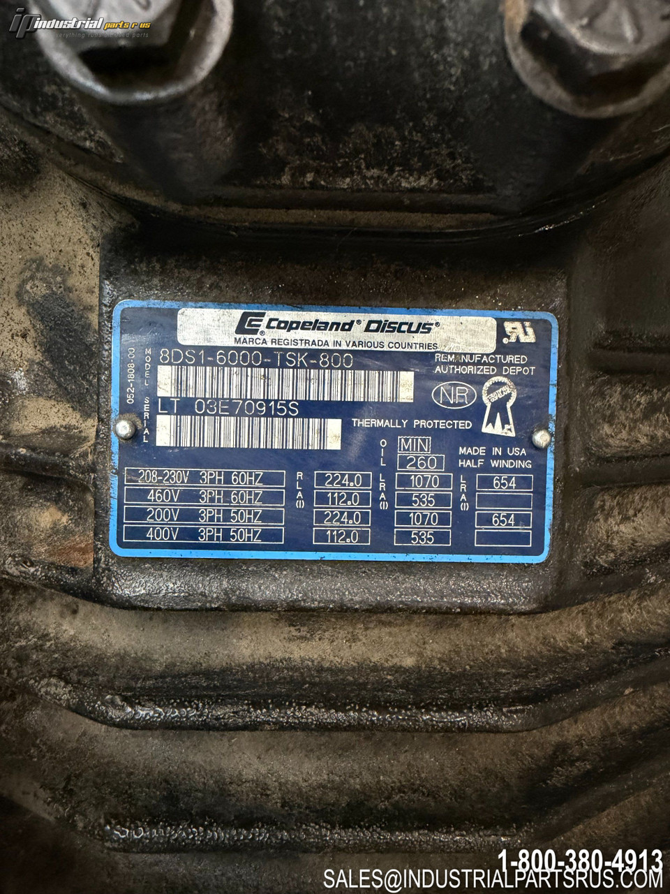 Copeland 8DS1-6000-TSK-800 Image 5