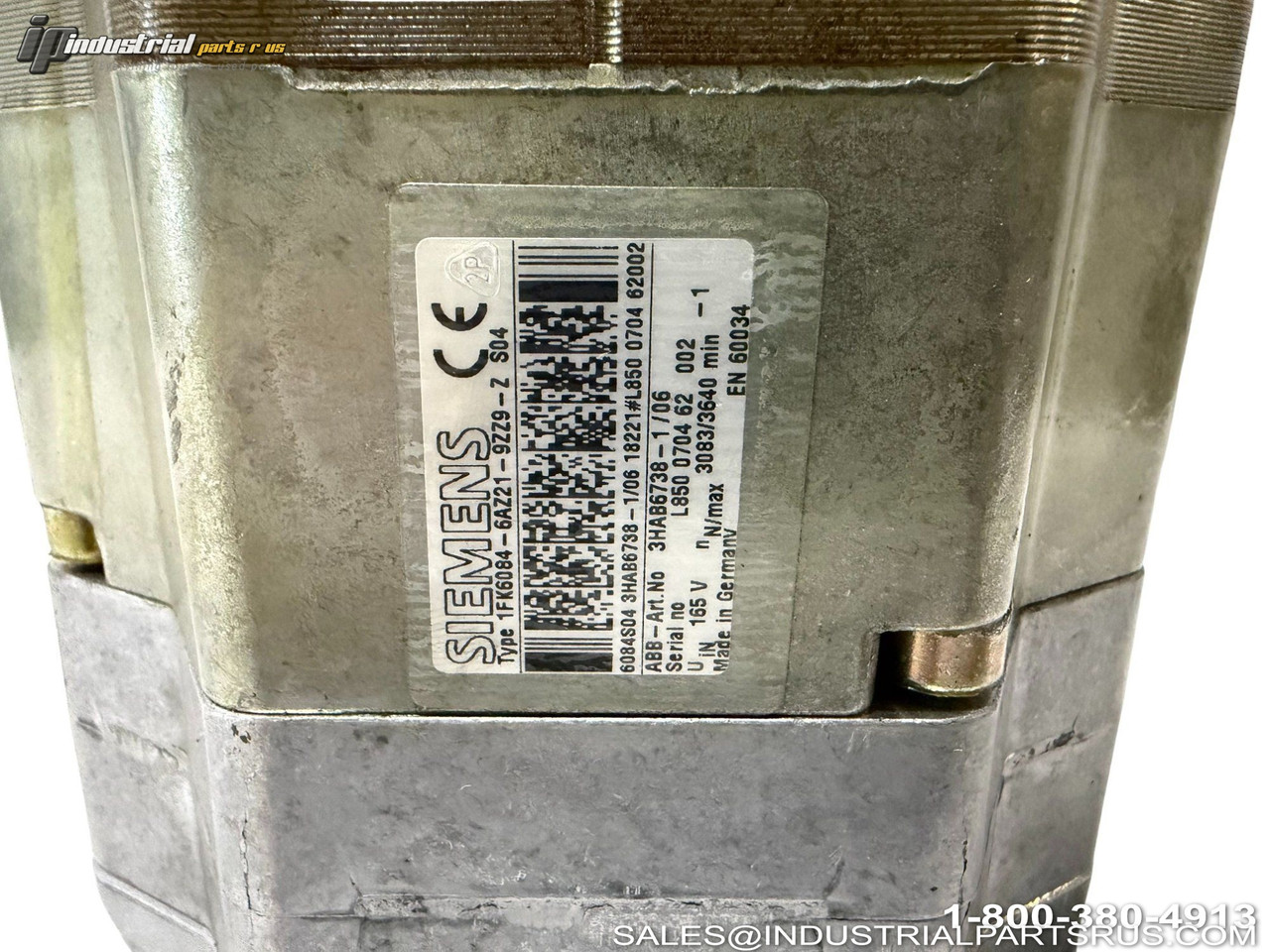 Siemens 1FK6084-6AZ21-9ZZ9-ZS04 Image 5