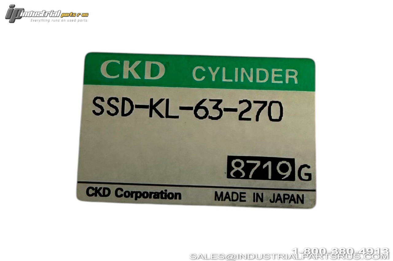 Ckd SSD-KL-63-270 Pneumatic Cylinder Image 5