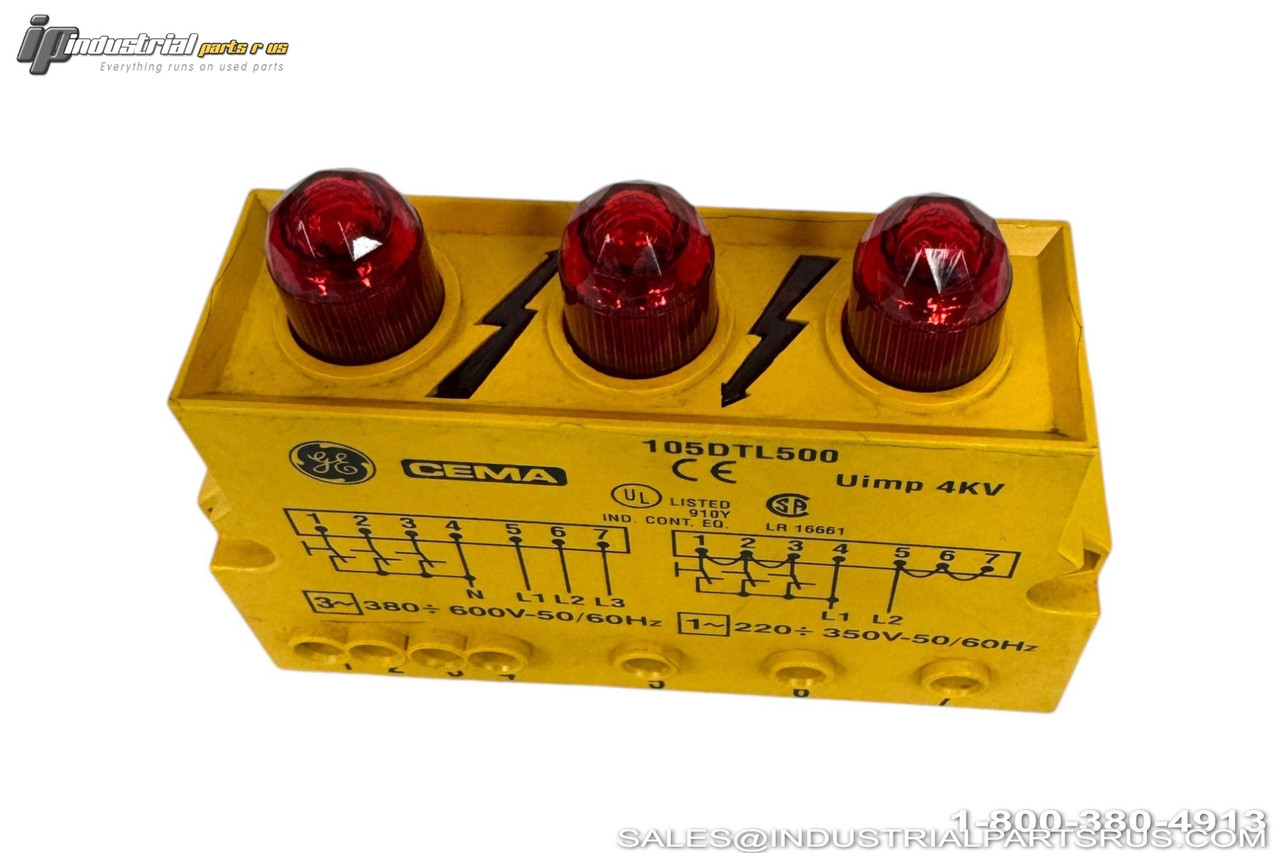 GEMA 105DTL500 Safety Relay View 3 - Used - Good
