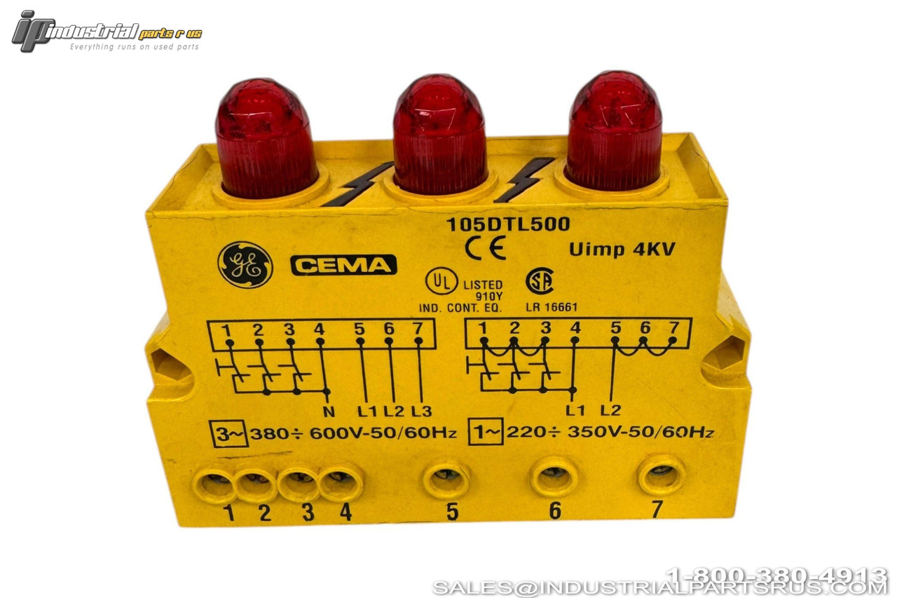 GEMA 105DTL500 Safety Relay - Photo 4