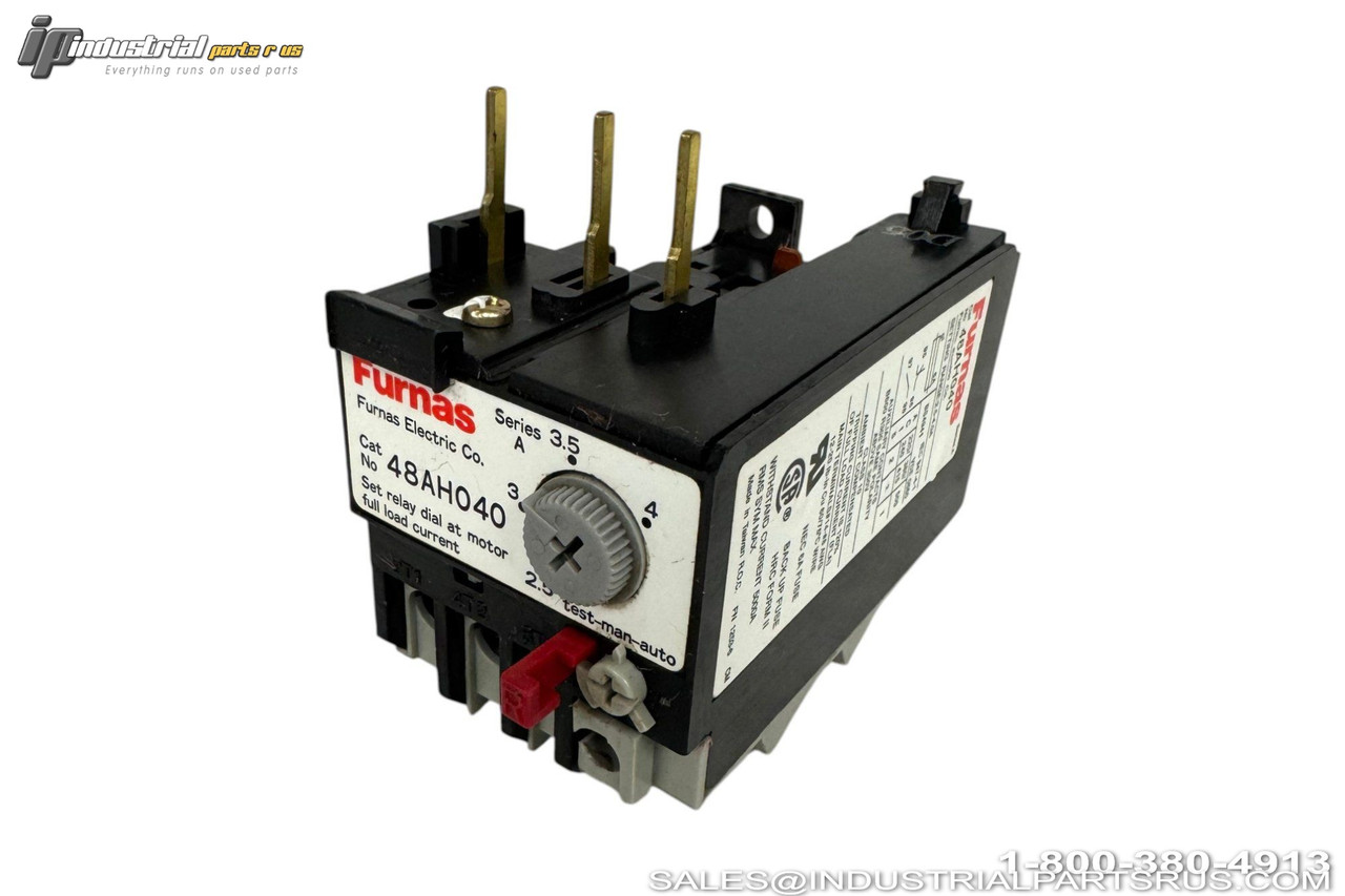 Used - Good Furnas 48AH040 Overload Relay Image 2