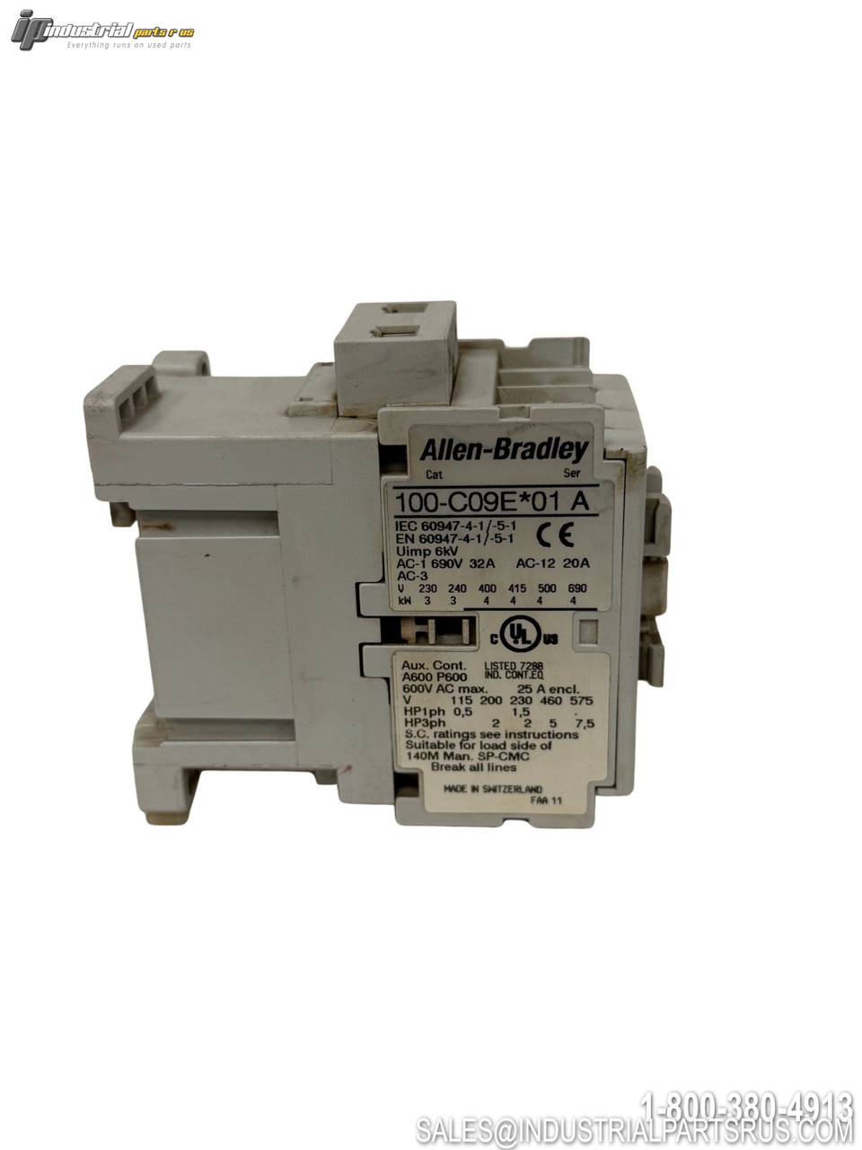 Allen Bradley 100-C09E*01 Contactor - Photo 4