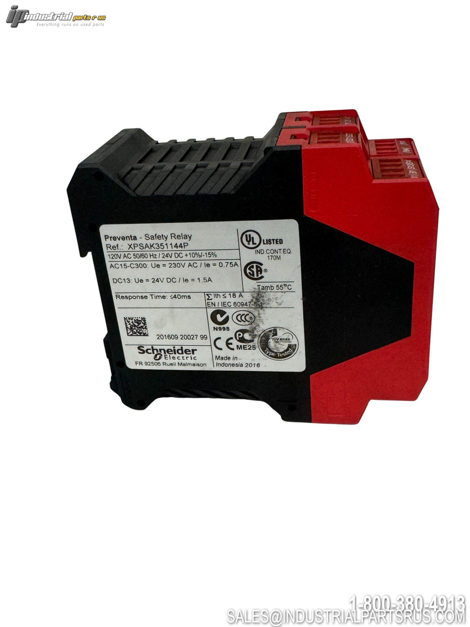 Schneider Xps-ak351144p Safety Relay - Photo 4
