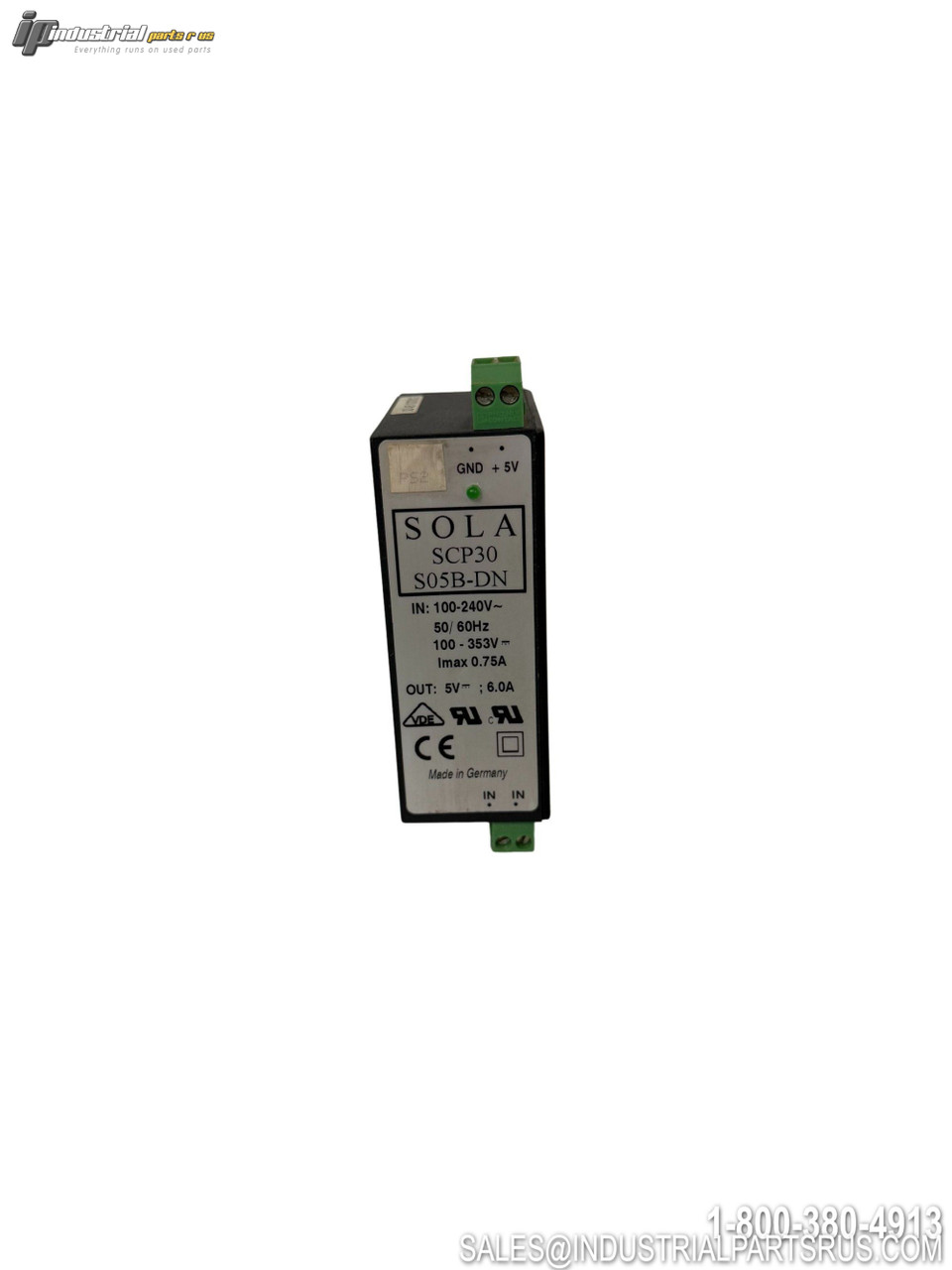 Sola S05B-DN DC Power Supply View 3 - Used - Good