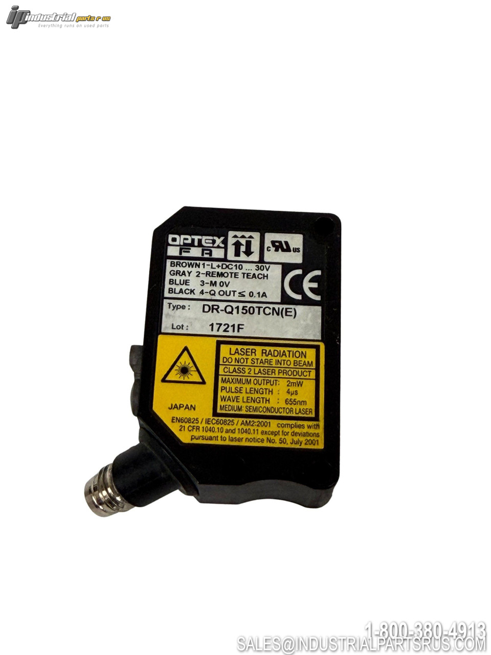Optex DR-Q150TCN(E) Photoelectric Sensor - Photo 4