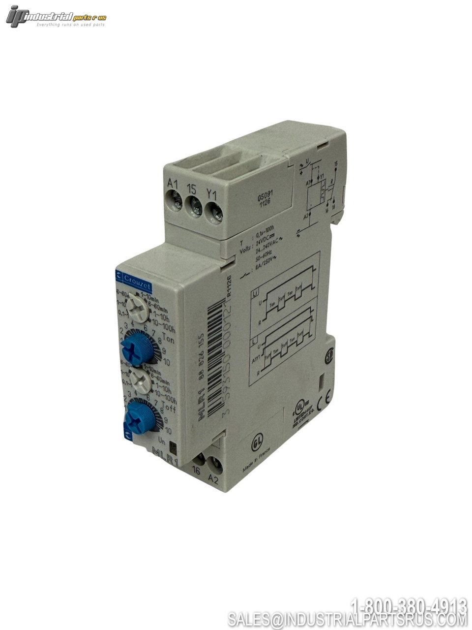 Crouzet MLR1 88 826 155 Time Delay Relay - Photo 1