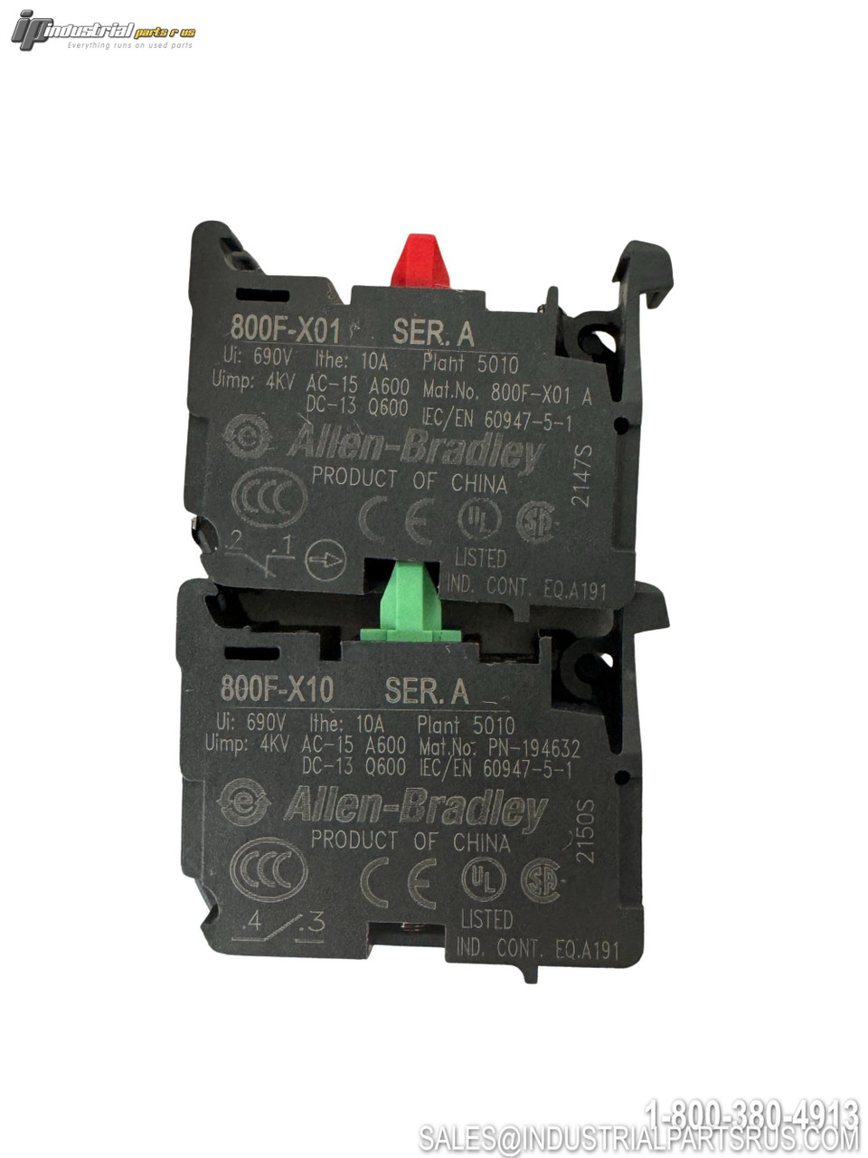 Allen Bradley 800F-N3R Pilot Light View 3