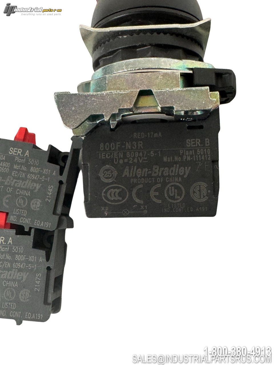 Allen Bradley 800F-N3R Pilot Light - Photo 4