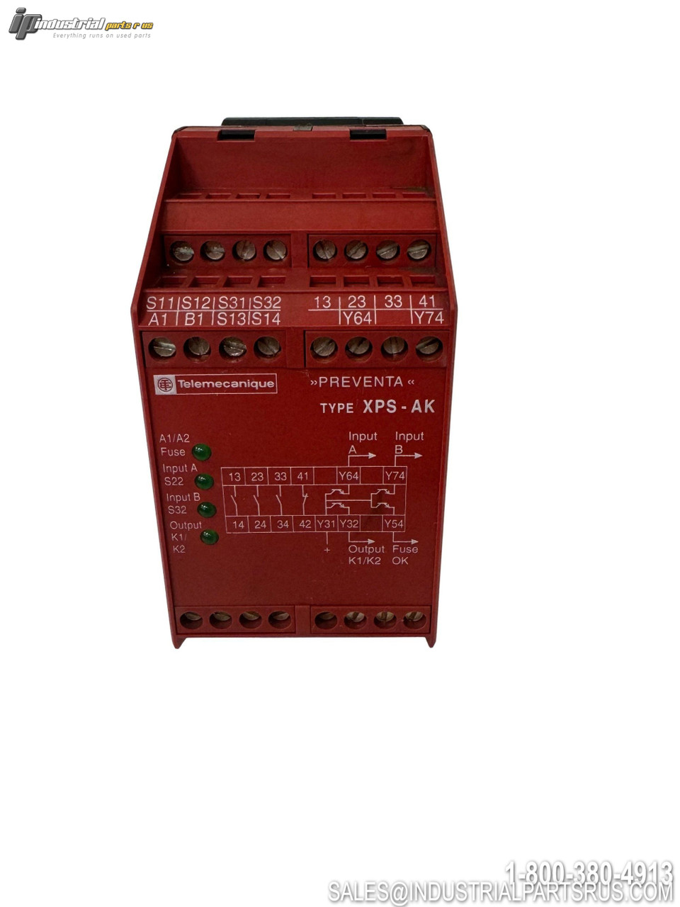 Telemecanique Xps-ak Safety Relay View 3
