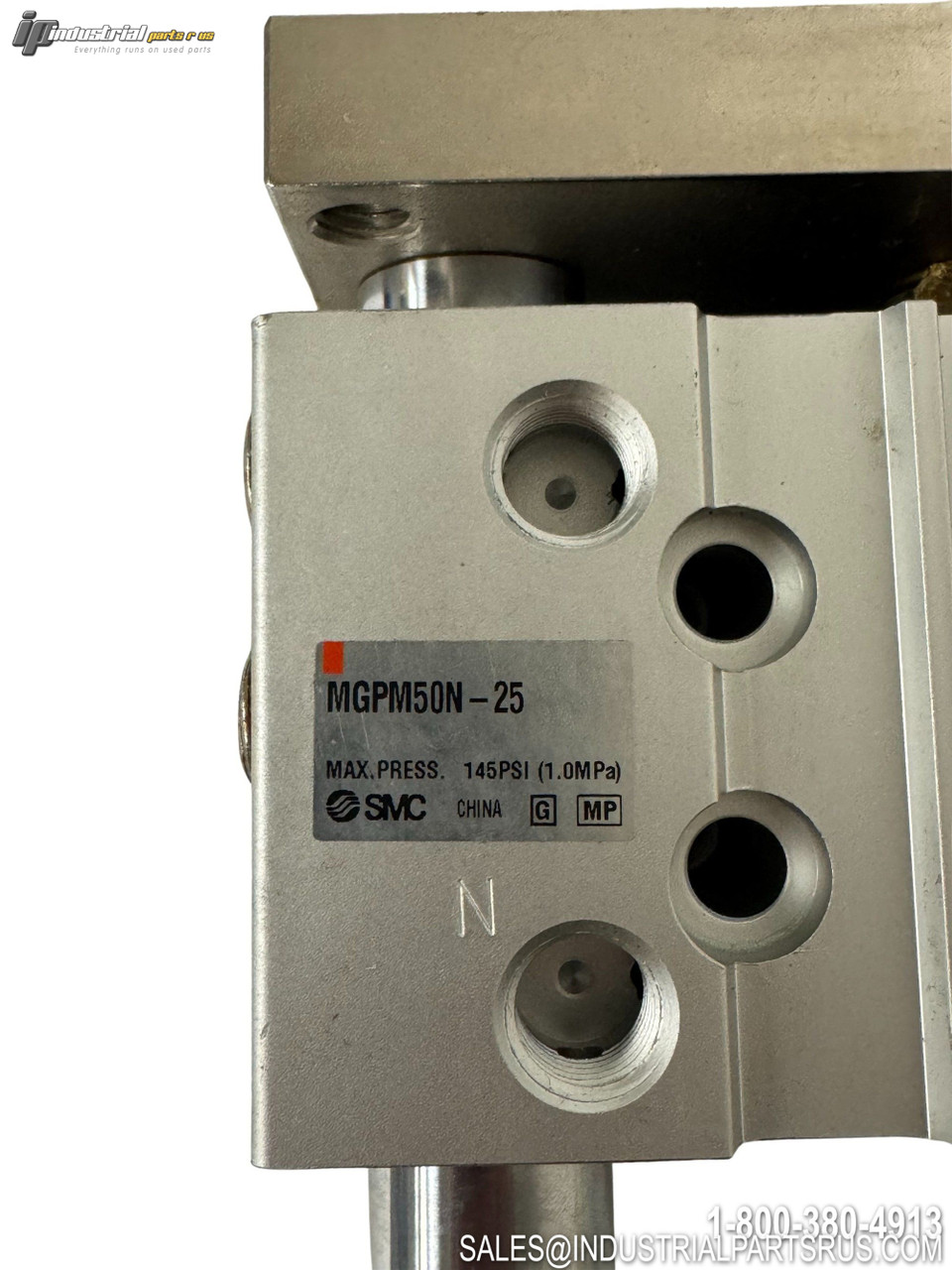 SMC MGPM50N-25 Pneumatic Cylinder - Photo 4