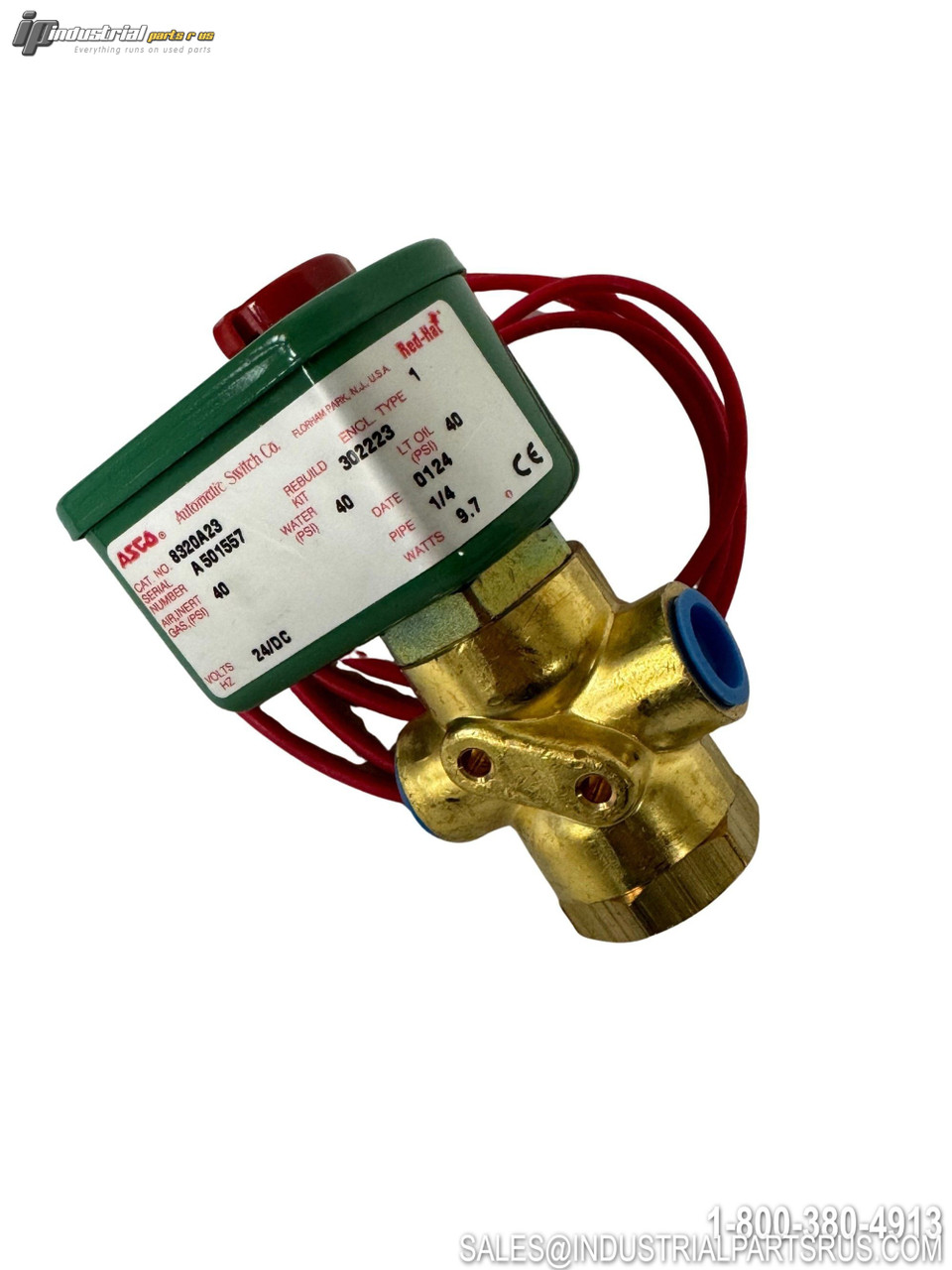 Asco 8320A23 Solenoid Valve View 3 - New In Box