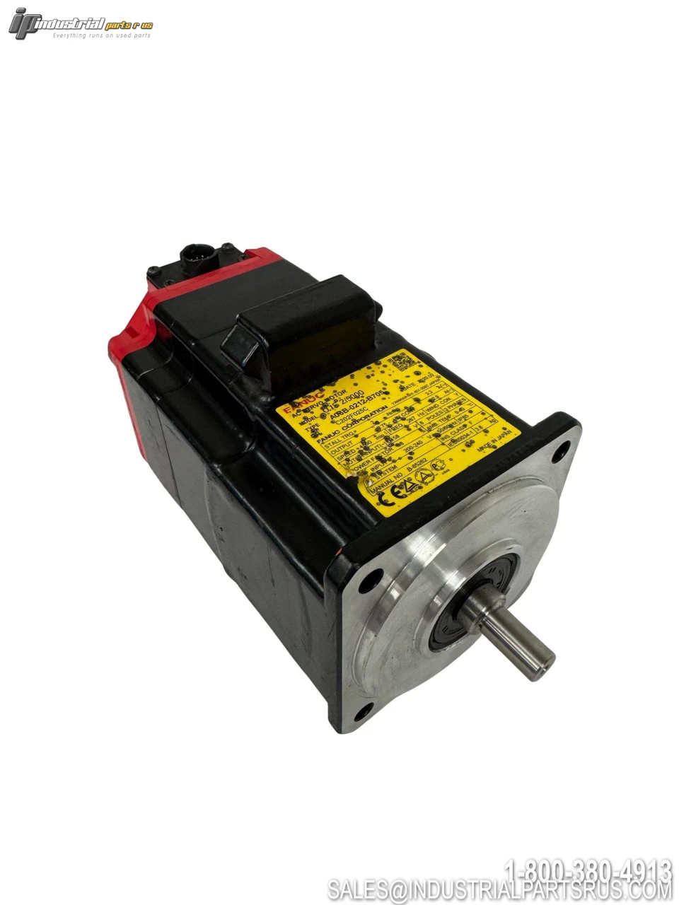 Fanuc A06B-0212-B705 AC Servo Motor - Photo 1