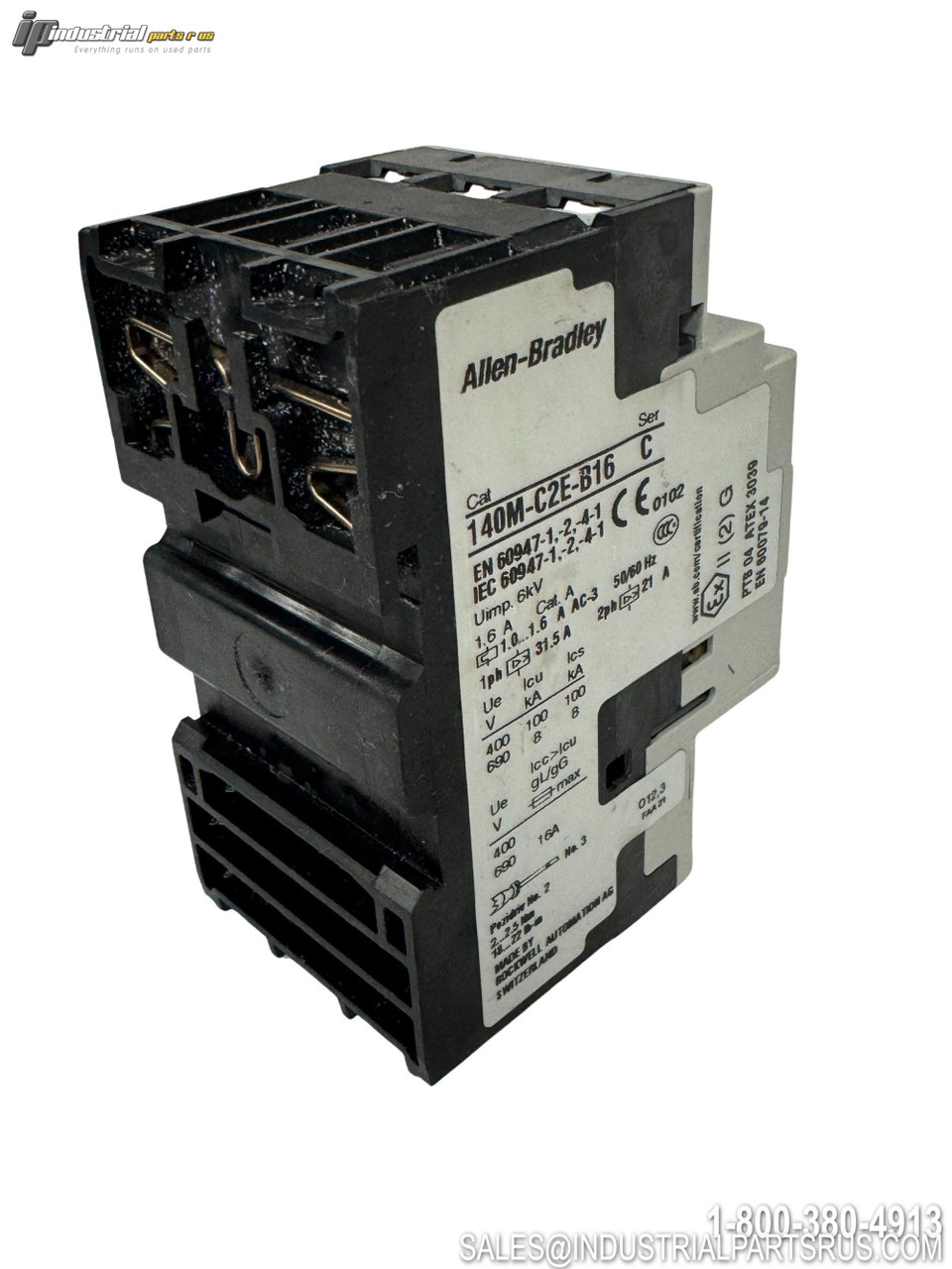 Allen Bradley 140M-C2E-B16 Circuit Breaker Image 2