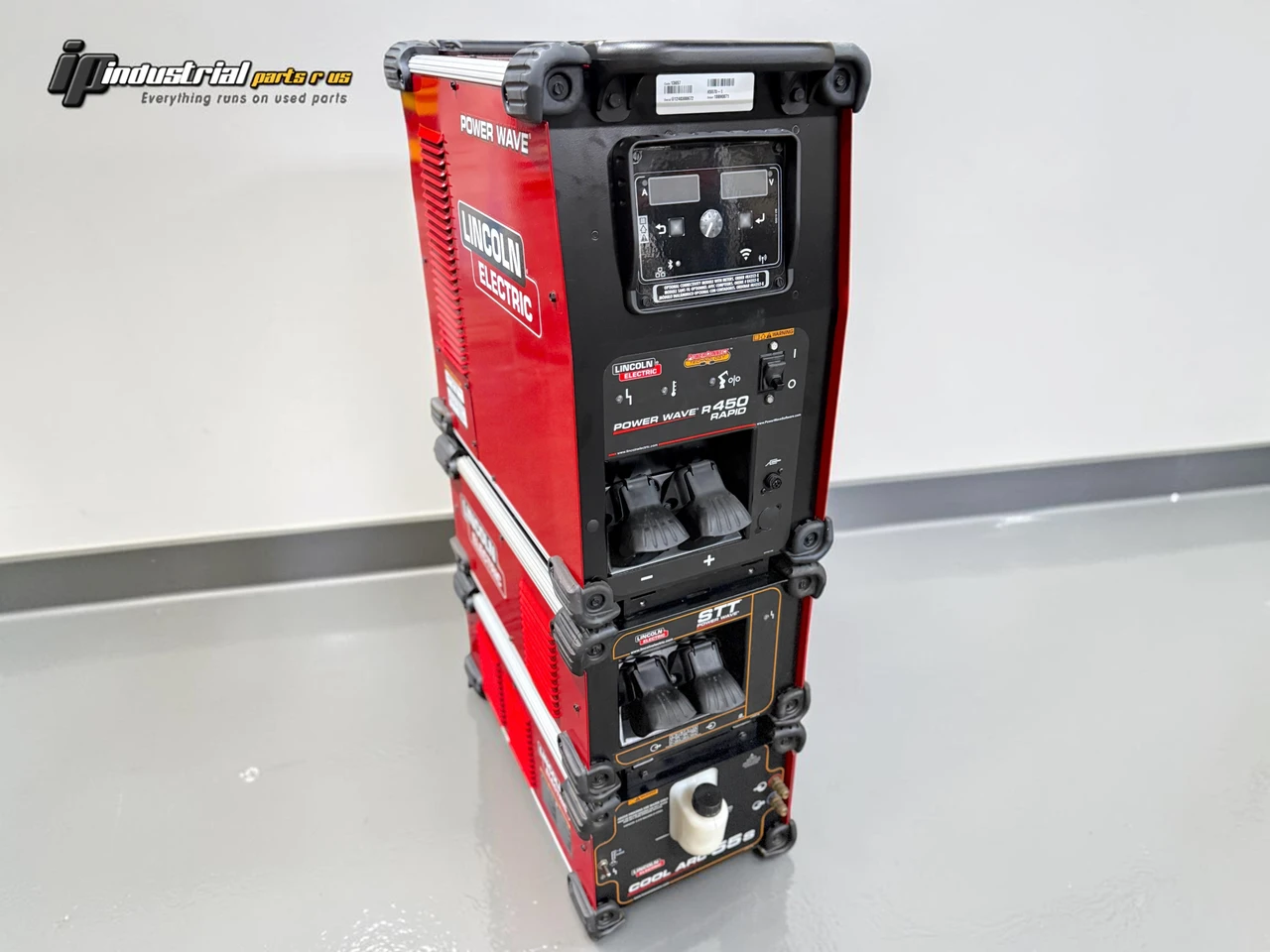 Lincoln Electric R450 Rapid Welder with STT Module and Arc Cool 55 Torch Cooler