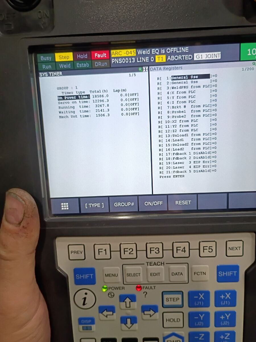 Fanuc ArcMate 120iD Industrial Robotic Arms View 9