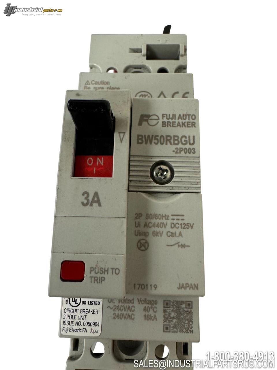 Fuji BW50RBGU-2P003 Circuit Breaker View 3