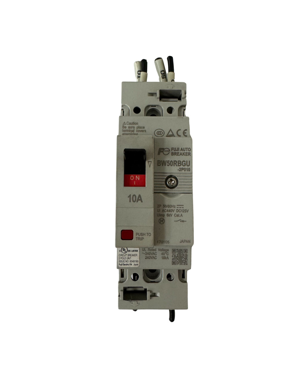 Fuji BW50RBGU-2P010 Circuit Breakers View 3