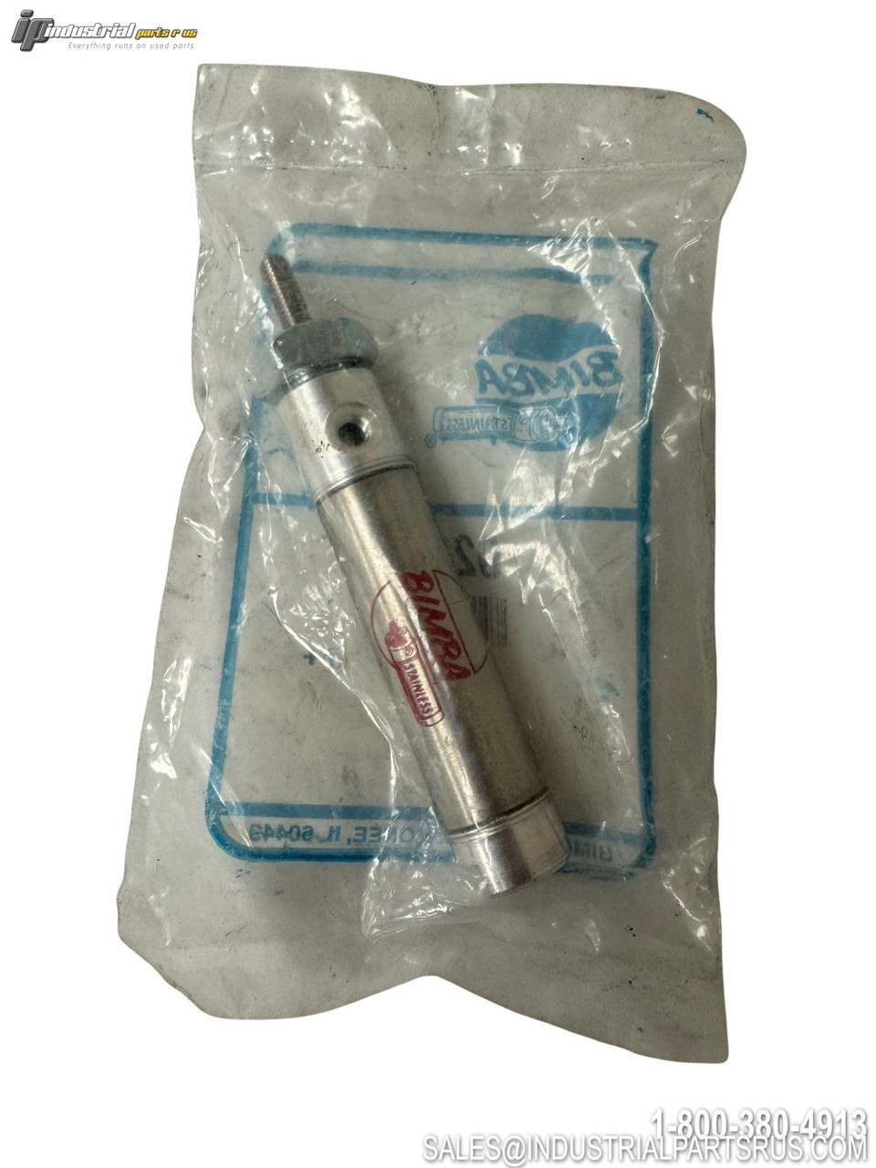 Bimba 021-D Pneumatic Cylinder View 3 - New In Box