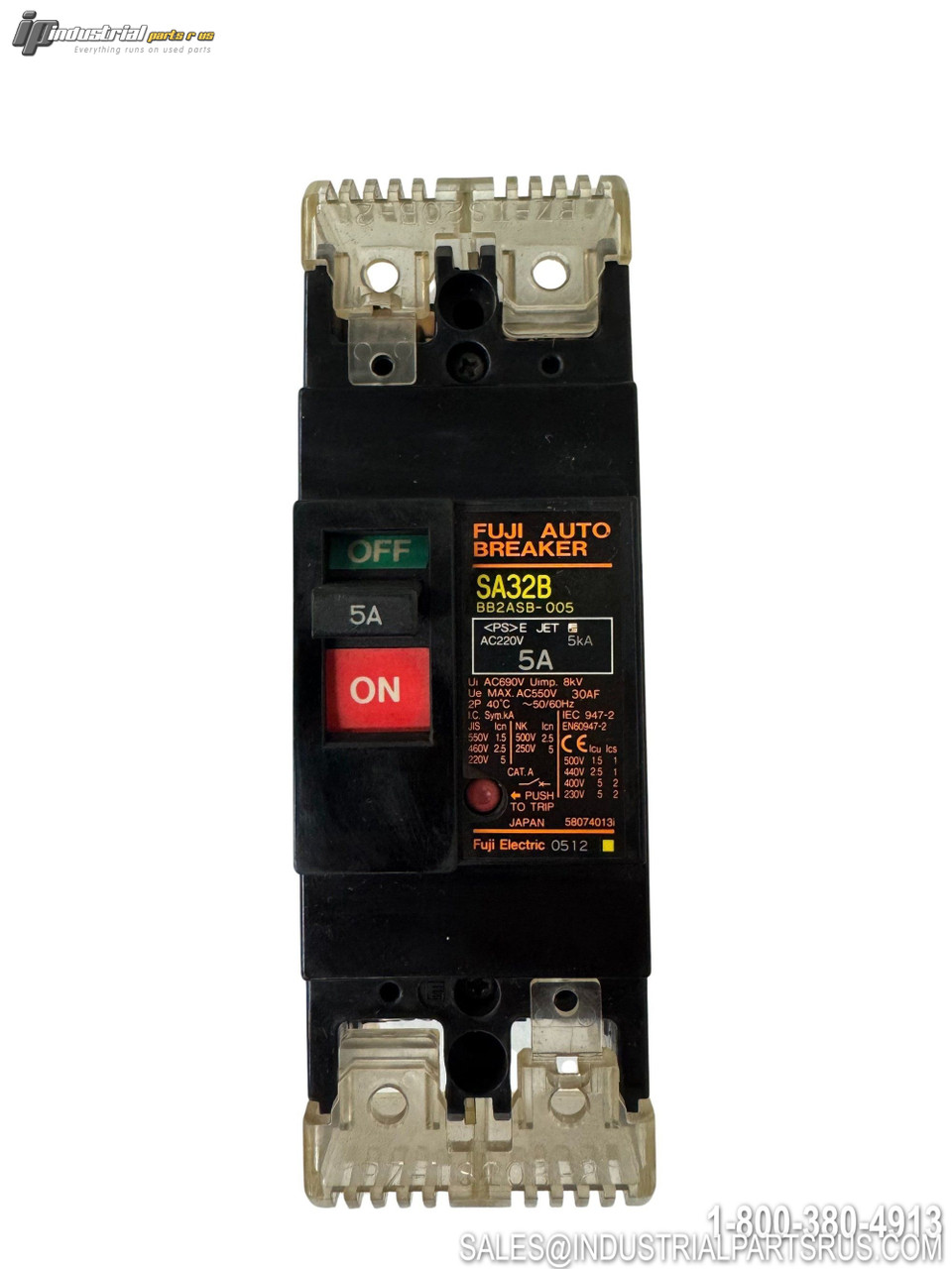 fuji SA32B 5A Circuit Breaker - Photo 4