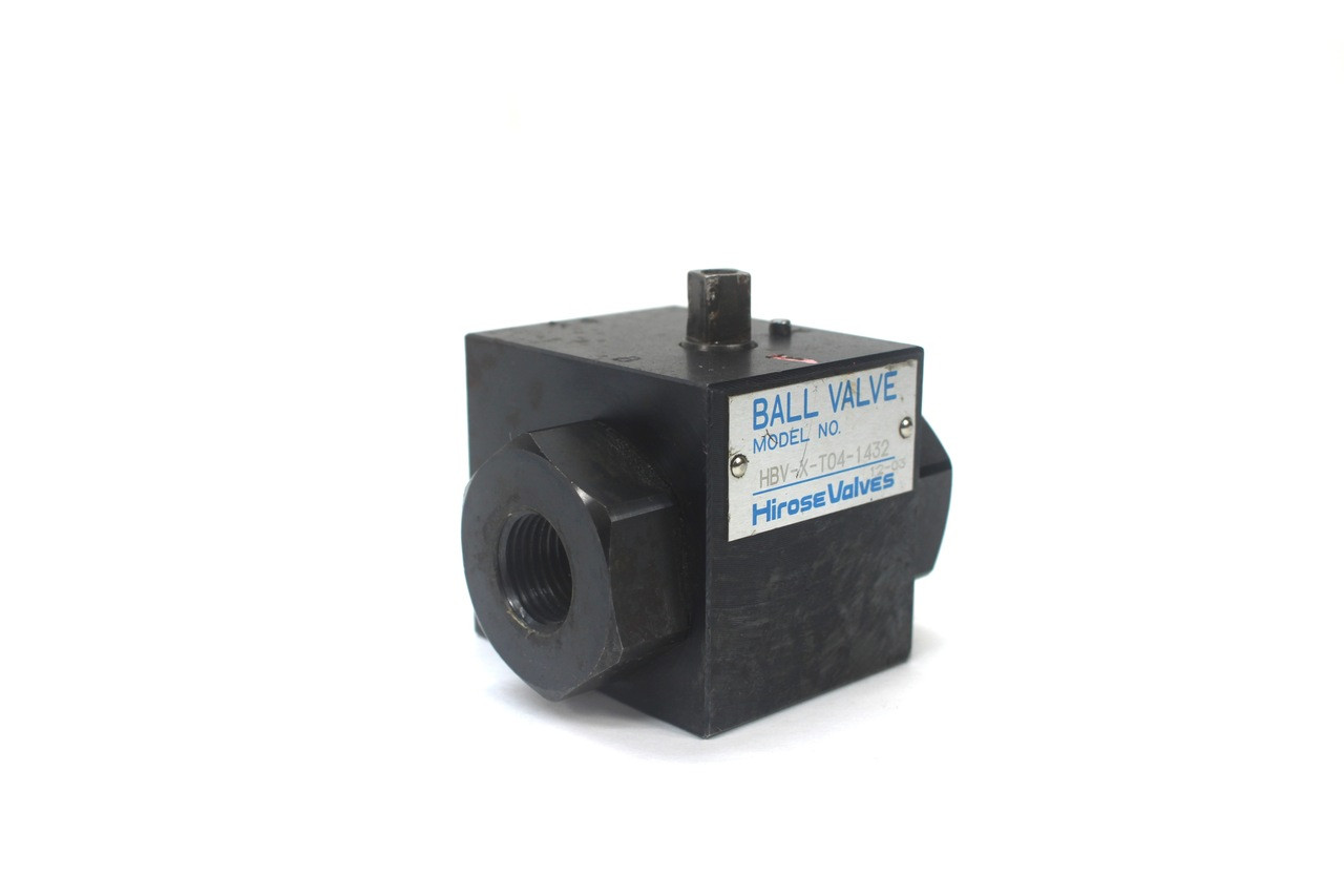 Hirose Valves HBV-X-T04-1432 Ball Valve