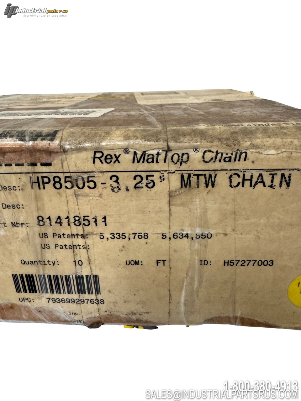 Rexnord HP8505-3.25 MTW Chain - Photo 4