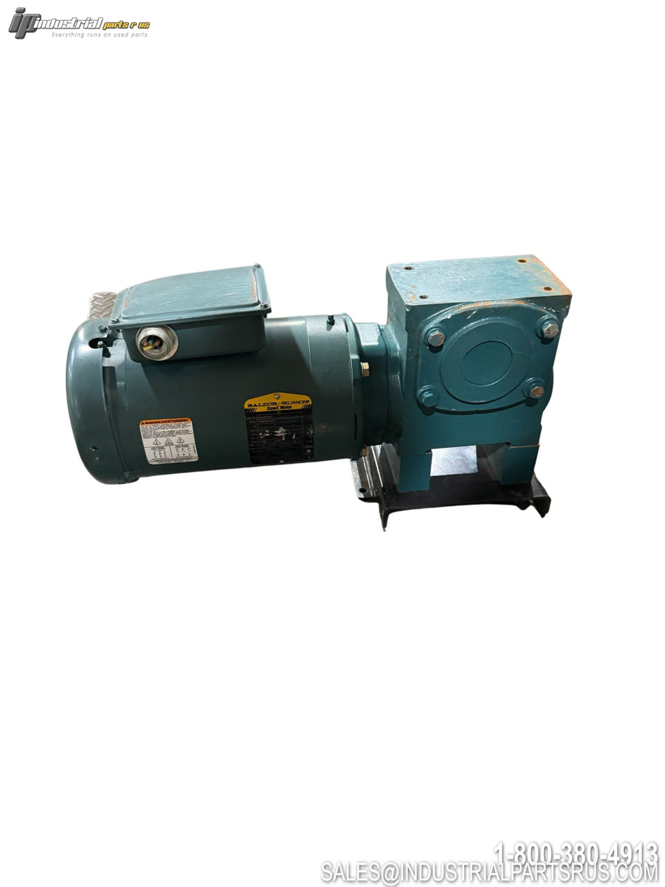 Baldor VEUHM3546T AC Motor View 3 - Used - Good