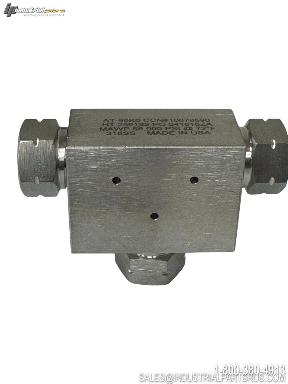 GPP AT-66K6 / KMT 10078590 Hydraulic Valve View 3