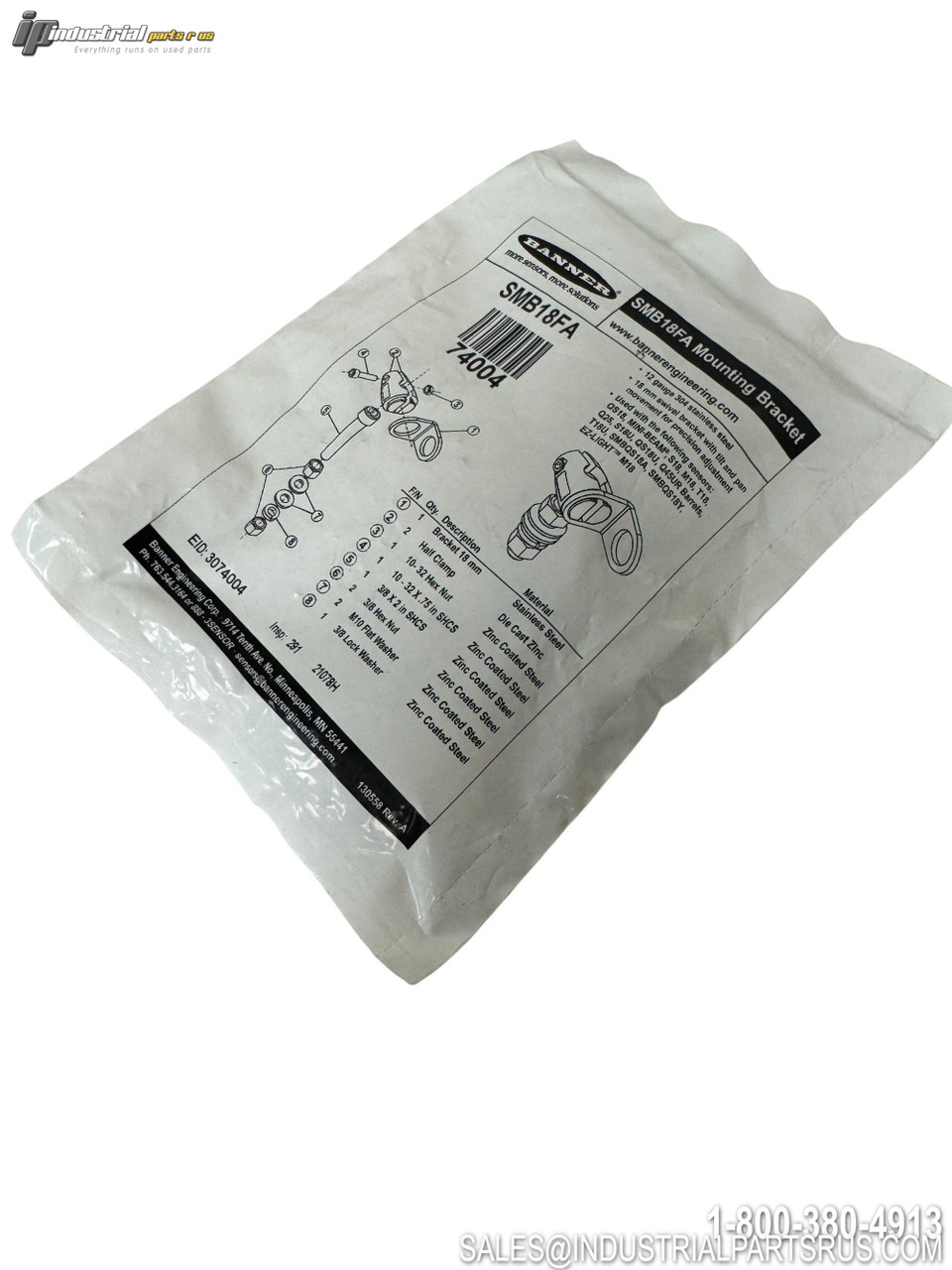 Banner SMB18FA Photoelectric Sensor - Photo 1
