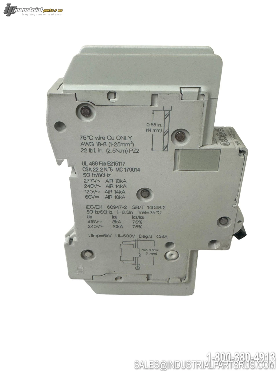 Schneider Multi 9 C60BP Circuit Breaker View 3
