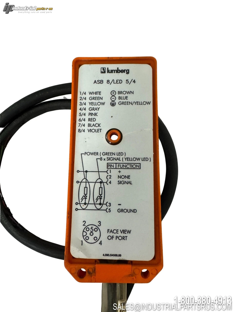 Lumberg ASB 8/LED 5/4 I/O Module - Photo 4