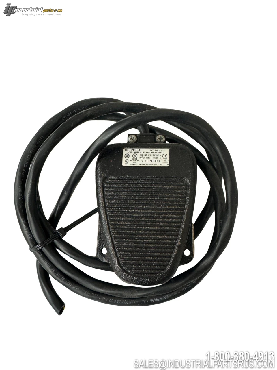 Clipper 632-S Foot Switch View 3 - Used - Good