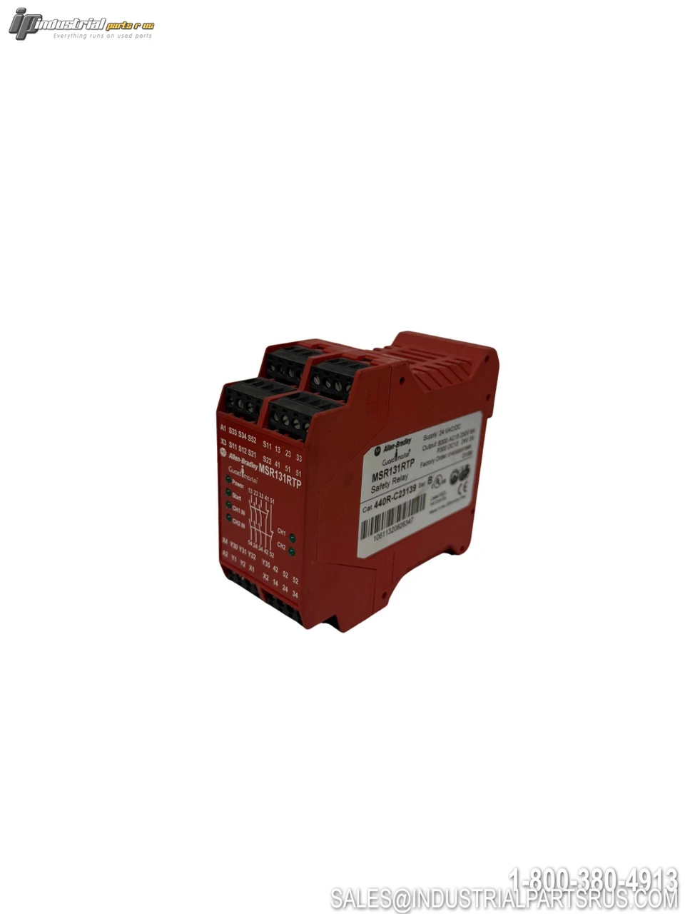 Allen Bradley 440R-C23139 Safety Relay - Photo 1