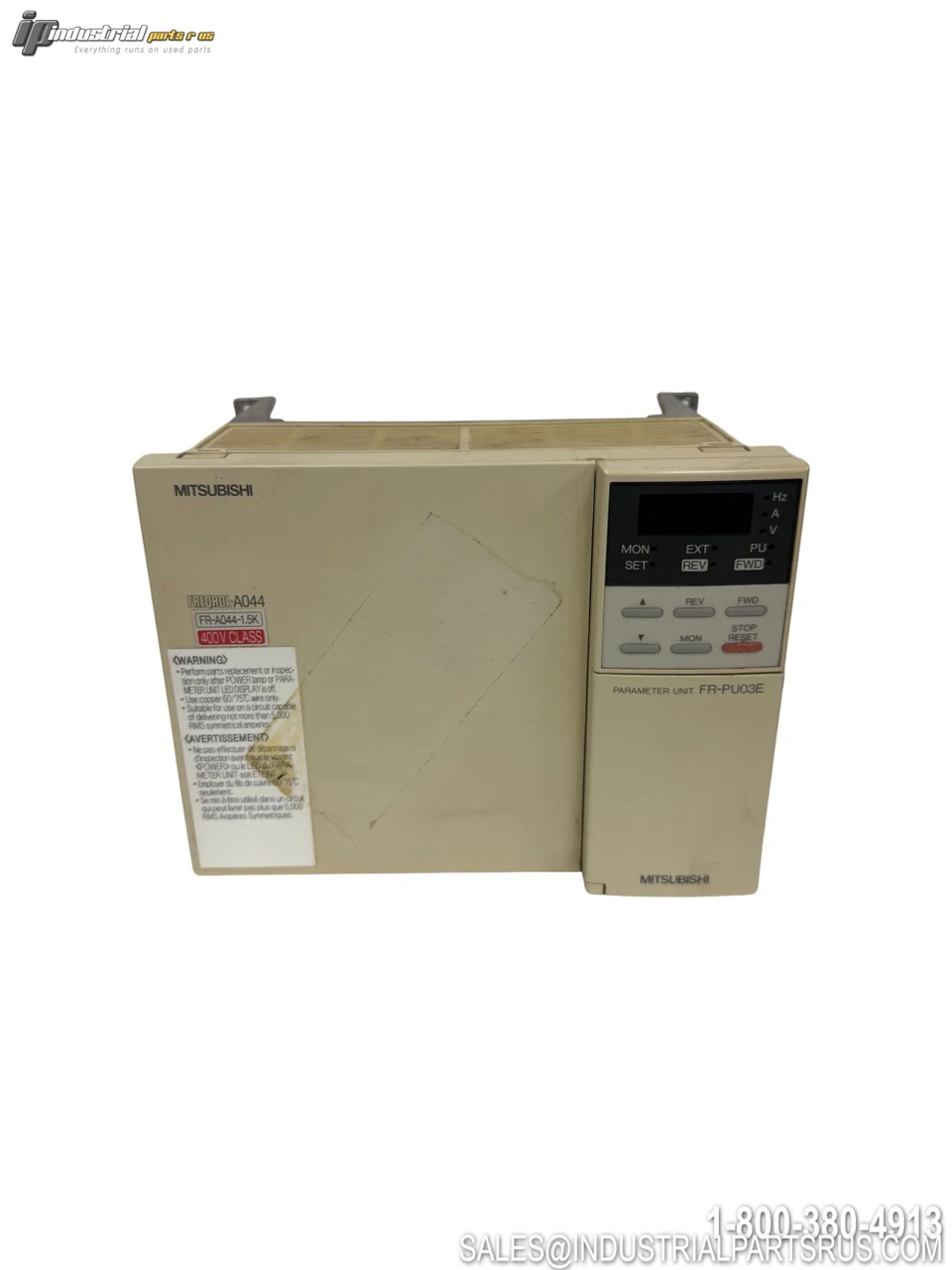 Mitsubishi FR-A044-1.5K-UL VFD View 3