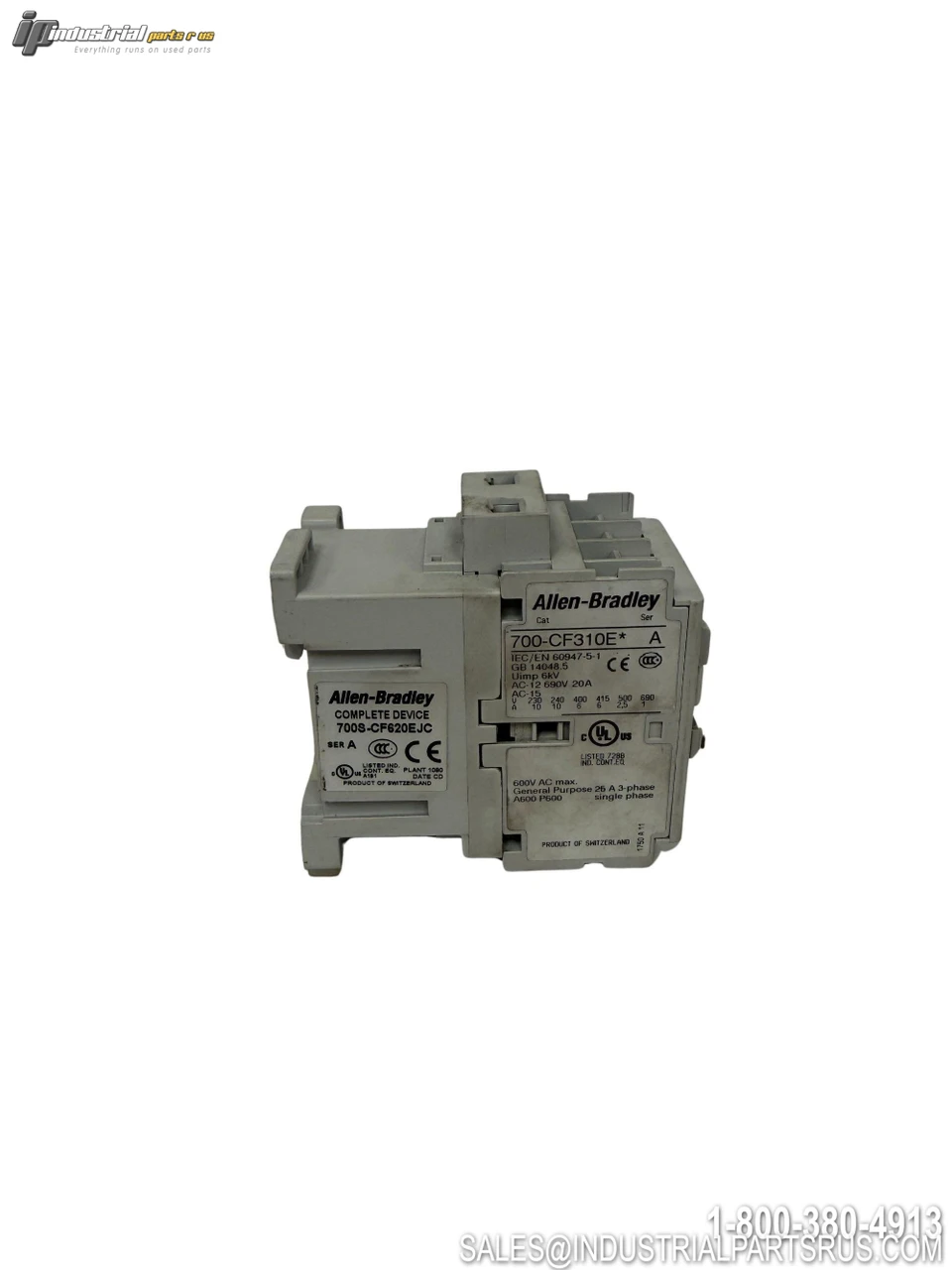 Allen Bradley 700-CF310E* Control Relay - Photo 4