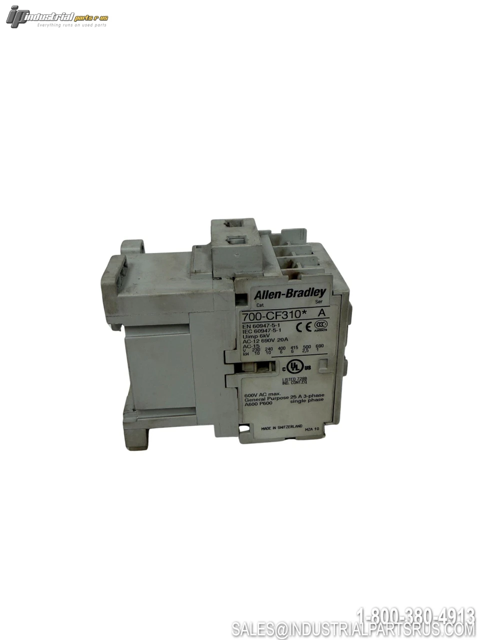 Allen Bradley 700-CF310* Control Relay - Photo 4