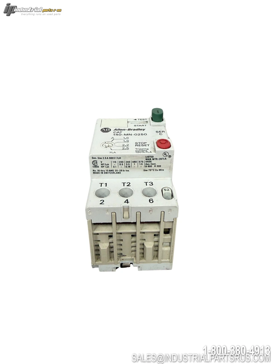 Allen Bradley 140-MN-0250 Motor Starter Image 5