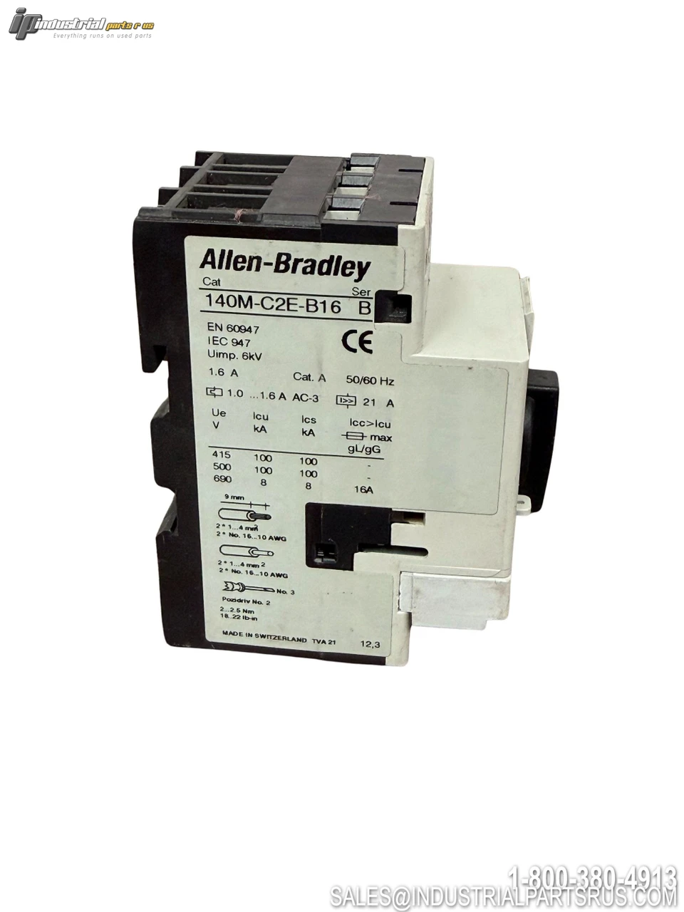 Allen-Bradley 140M-C2E-B16 Circuit Breaker Image 5