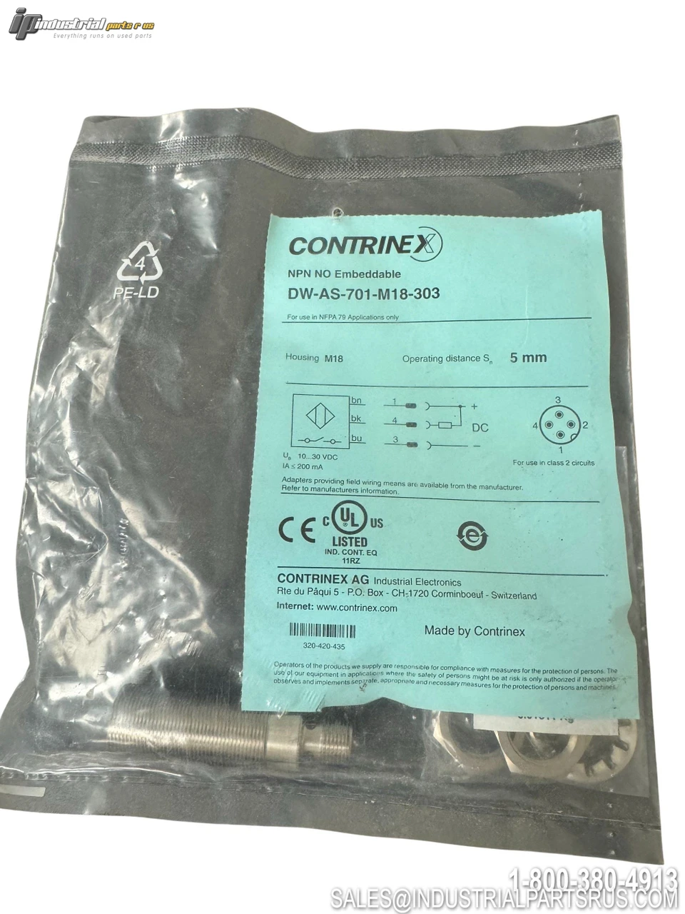 Contrinex DW-AS-701-M18-303 View 3
