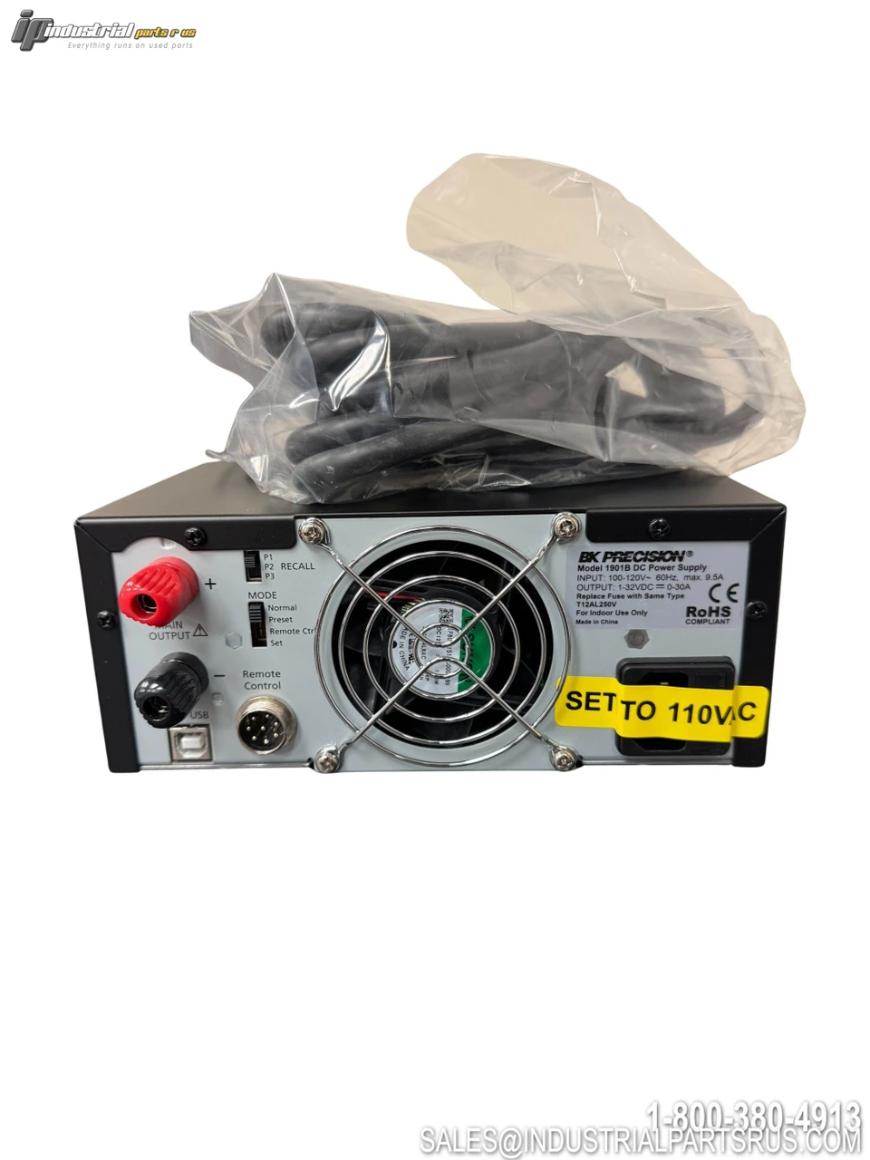 BK Precision 1901B DC Power Supply View 3