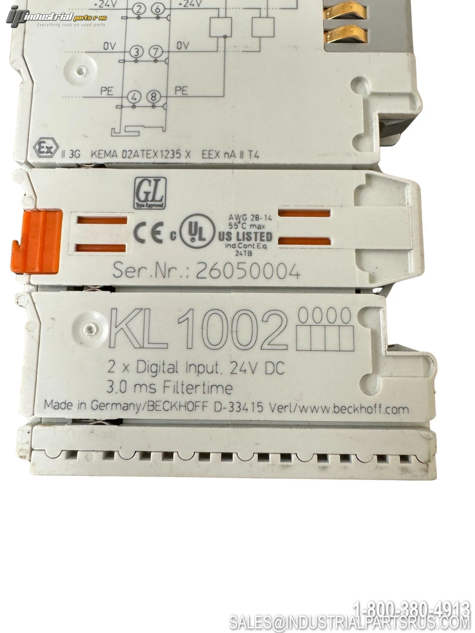 Beckhoff Digital Input Module KL1002, 24VD Photo