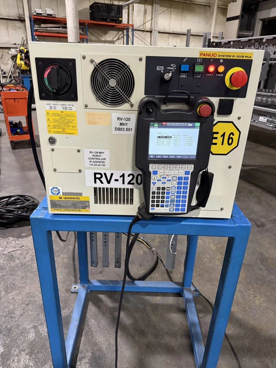 FANUC R-2000iC/210F Robot R-30iB Plus Controller 210kg 2655mm 2020 Pedestal DCS